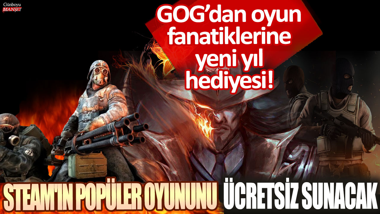 GOG, yeni yıl için Steam’ın popüler oyununu ücretsiz olarak sunacak.