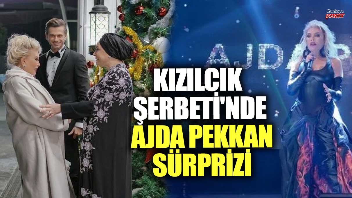 Ajda Pekkan sürprizi Kızılcık Şerbeti’nde bulundu