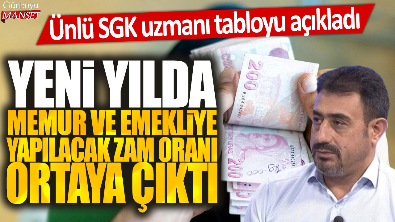 Memur ve emeklilere yapılacak zam oranı yeni yılda belirlendi: SGK uzmanı detayları paylaştı