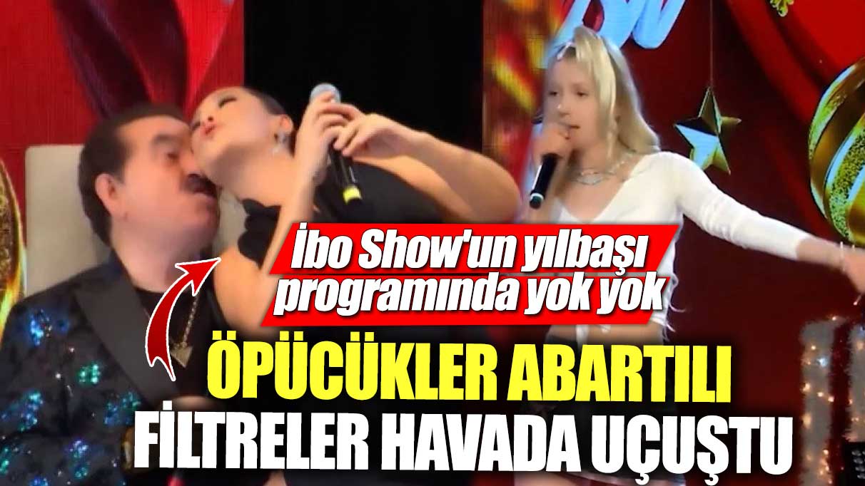 İbo Show Yılbaşı Programı’nda Bolca Eğlence ve Sürprizler Var! Öpücükler ve Filtreler Havada Uçuştu!