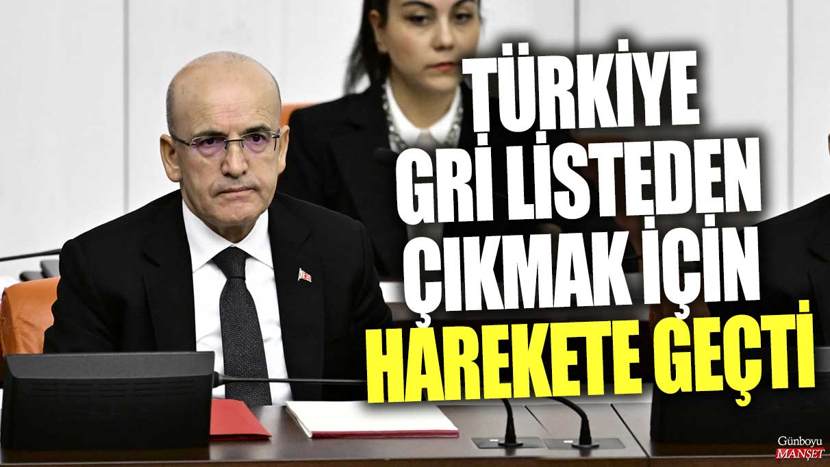 Türkiye, gri listeden çıkmak için adımlar atmaya başladı