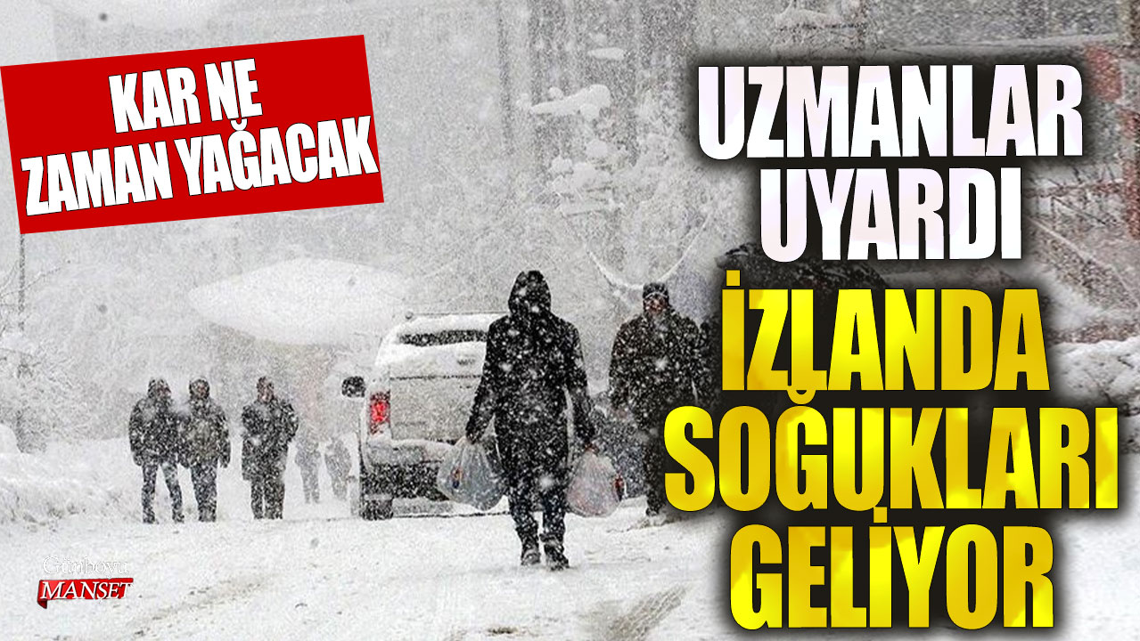 Uzmanlar uyarıyor: İzlanda’da soğuk hava dalgası geliyor