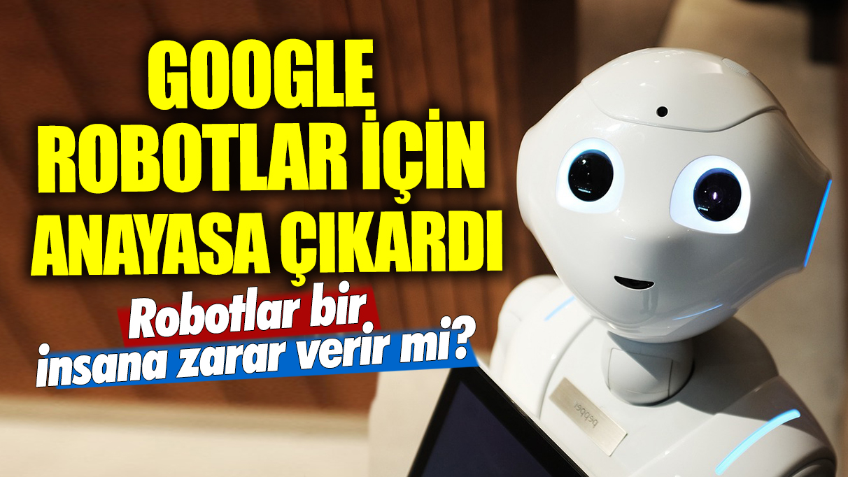 Google robotları için anayasa oluşturuldu: Robotlar insanlara zarar veremez hükmü getirildi