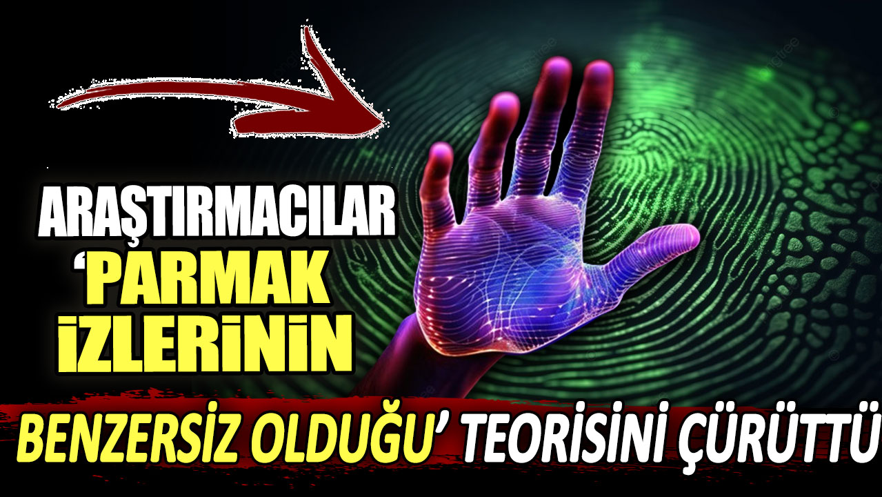 Araştırmacılar, “parmak izlerinin benzersiz olduğu” teorisini çürüttüğünü gösterdi.