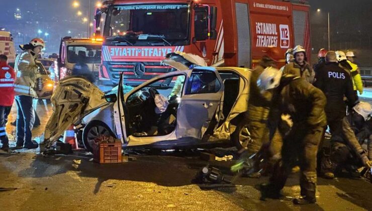 Sultangazi’de makas atan araç kaza yaptı: 1 kişi hayatını kaybetti, 2 kişi yaralandı