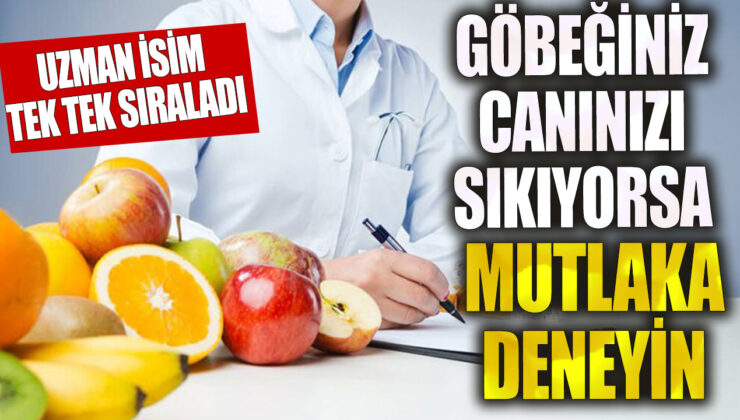 Eğer göbeğiniz sizi rahatsız ediyorsa, bu reçeteyi deneyin!