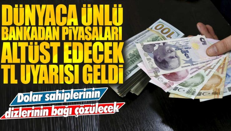 Dolar Sahiplerine Müjdeli Haber: Piyasaları Altüst Edecek TL Uyarısı Geldi!