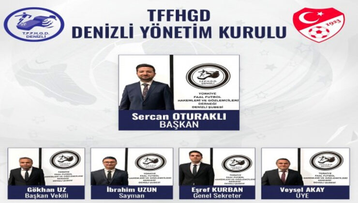 Denizlili hakemlerin yeni yönetimi atandı