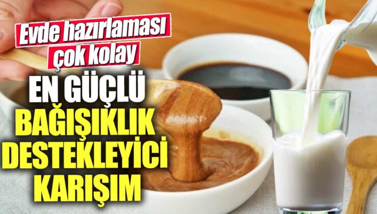 Evde hazırlanan en güçlü bağışıklık destekleyici karışım çok kolay!