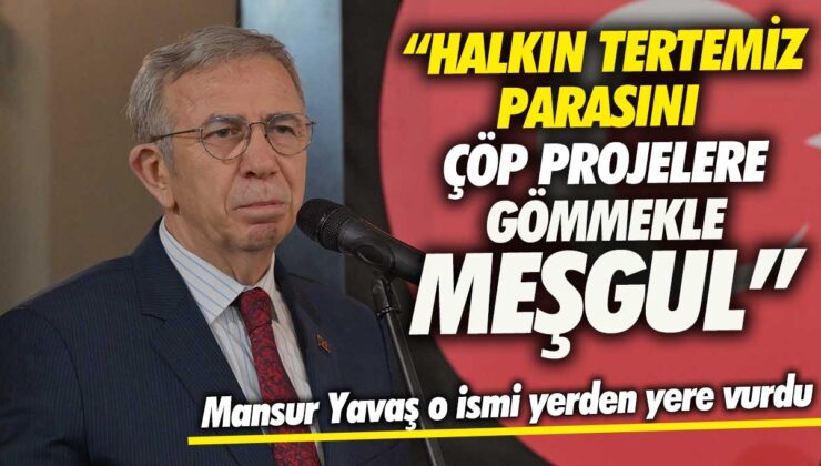 Mansur Yavaş, halkın parasını çöp projelere harcamakla suçlandı ve eleştirildi.