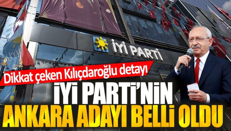 Son Dakika: İYİ Parti’nin Ankara adayı belirlendi, Kılıçdaroğlu’nun dikkat çeken açıklaması var!