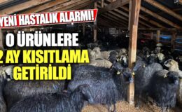 Yeni bir hastalık nedeniyle, belirli ürünlere 2 ay kısıtlama uygulaması yapıldı!