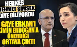 Mehmet Şimşek’in herkes tarafından bilindiği Hafize Gaye Erkan’ın Erdoğan’a önerilmesini kimin yaptığı ortaya çıktı.