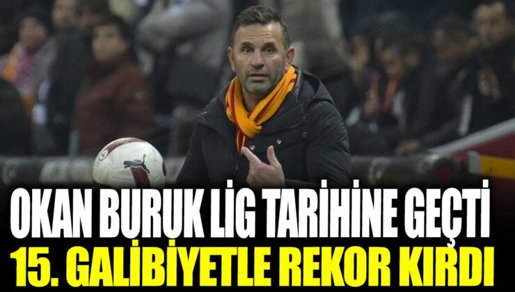 Okan Buruk’un performansı Süper Lig tarihinde unutulmaz bir yere sahip