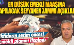 İktidarın seçim öncesi emekli planı açıklandı: En düşük emekli maaşına yapılacak seyyanen zam detayları ortaya çıktı