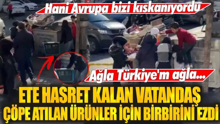 Ürünlerin çöpe atılması sebebiyle aç kalan vatandaşlar arasında ezici bir rekabet yaşandı! EntityState’siniz, Avrupa bizi kıskanacak!