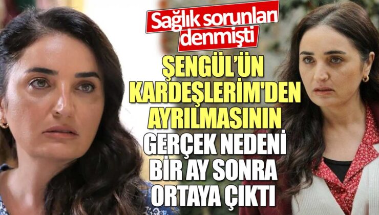 Fadik Sevin Atasoy’un Kardeşlerim dizisinden ayrılma sebebi sağlık sorunlarıymış! Gerçek neden bir ay sonra açıklandı.