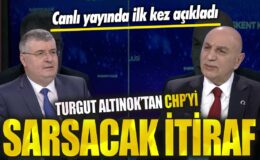 Turgut Altınok Canlı Yayında CHP’ye Şok İtirafı Yaptı!