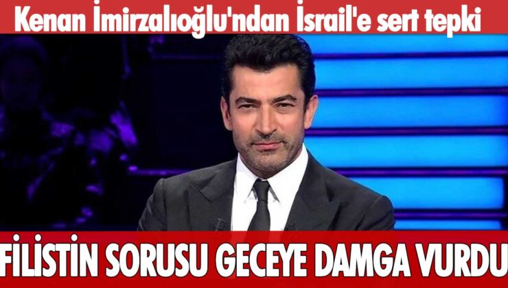 Kenan İmirzalıoğlu’nun Filistin sorusu üzerine yaptığı konuşma dikkat çekti.