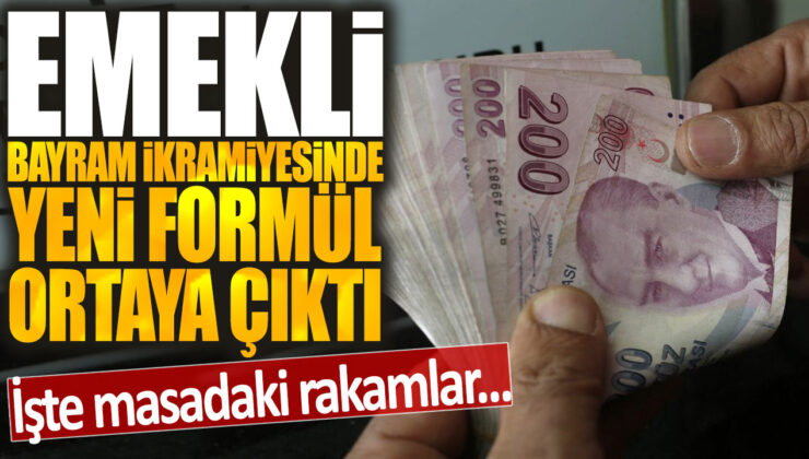 Emekli Bayram İkramiyesi İçin Yeni Formül Masadaki Rakamlarla Belirlendi