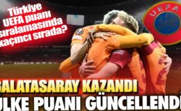 Galatasaray’ın galibiyetiyle Türkiye’nin UEFA puanı sıralaması değişti, sıra kaç oldu?