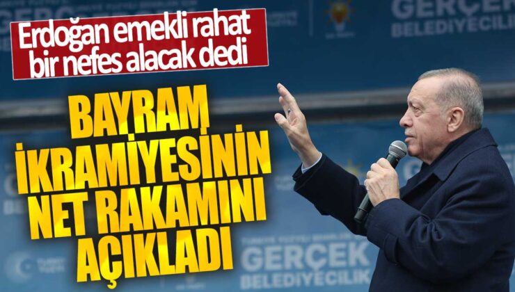 Cumhurbaşkanı Erdoğan, bayram ikramiyesinin rakamını son dakika açıkladı