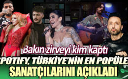 Spotify, Türkiye’de en çok dinlenen sanatçıları açıkladı! İlk sırayı kimin aldığını öğrenmek için tıklayın.