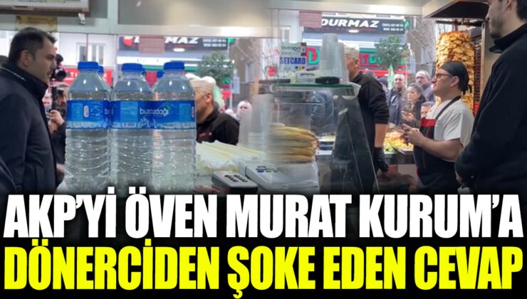 AKP’yi metheden Murat Kurum’a dönerciden sert tepki!