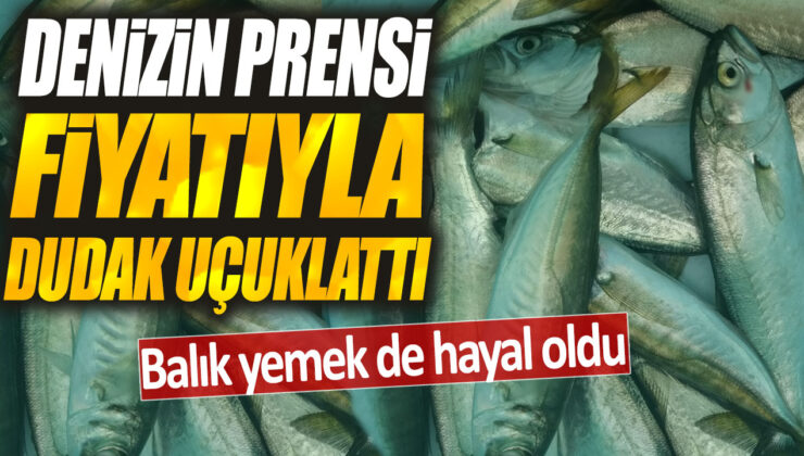 Denizin prensi fiyatıyla şaşırttı: Balık yemek lüks oldu!