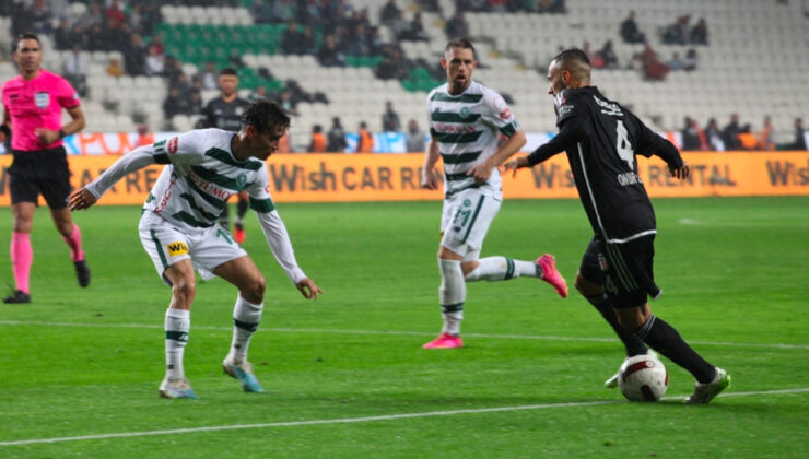 Beşiktaş ve Konyaspor 46. kez karşı karşıya geliyor