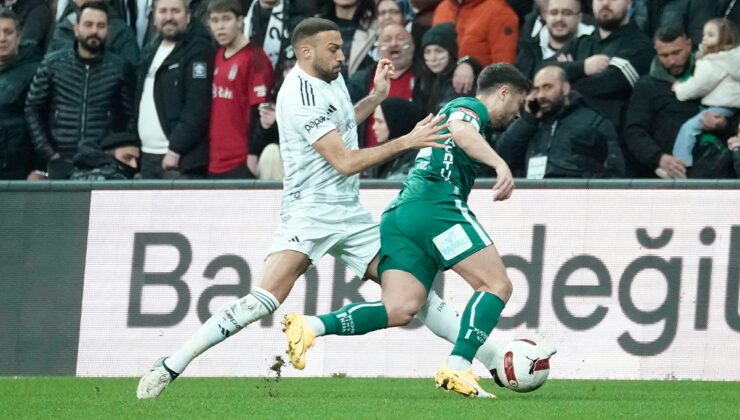 Beşiktaş, Konyaspor’u 2-0’lık skorla yendi