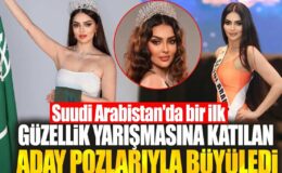 Suudi Arabistan’da bir ilki gerçekleştiren güzellik yarışması adayları büyüledi!

Suudi Arabistan’da bir ilk: Güzellik yarışmasına katılan adaylar pozlarıyla büyüledi!