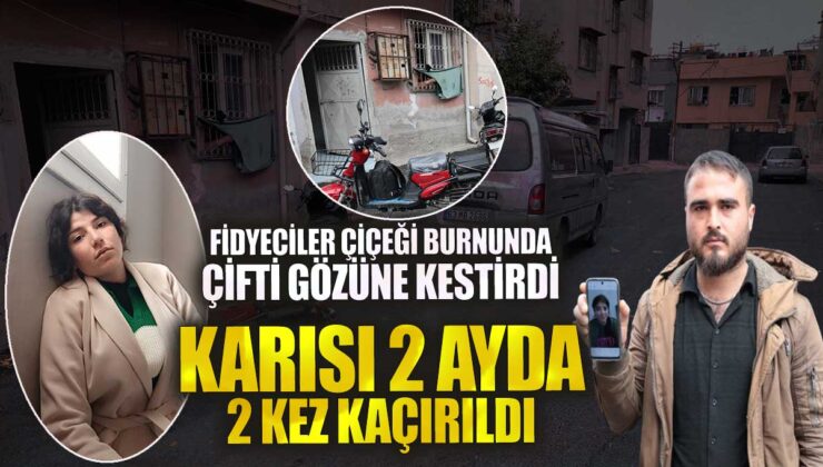 Adana’da yeni evli çift fidyecilerin hedefinde! Kadın 2 ayda iki kez kaçırıldı.