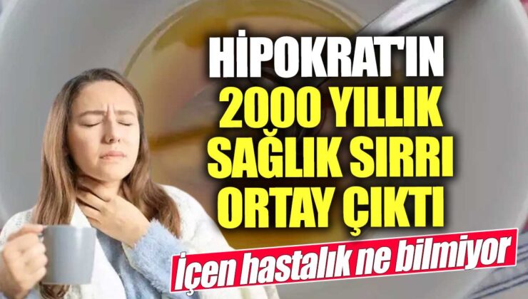 2000 yıllık sağlık sırrı: Hipokrat’ın hastalıklarla savaşma yöntemi sonunda keşfedildi!