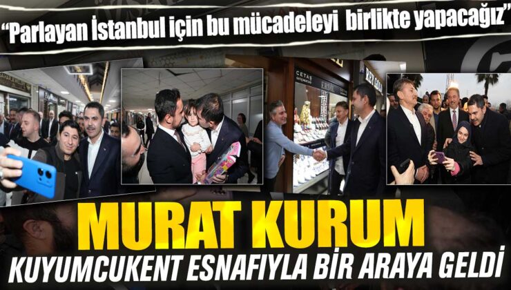 Murat Kurum: İstanbul için birlikte mücadele edeceğiz dediği ‘Türkiye Yüzyılı’ projesinde parlıyor.