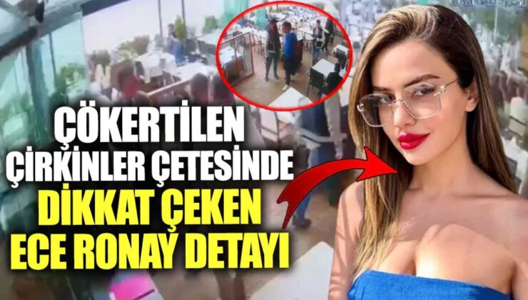 Ece Ronay, Çökertilen Çirkinler çetesinde öne çıkan bir isim oldu