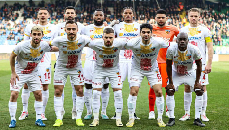 Kayserispor’un Rize deplasmanında son 5 maçta galibiyet alamaması.