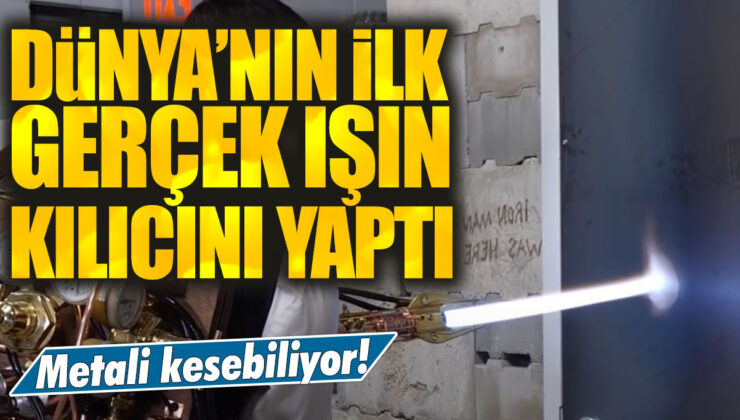 Dünyanın İlk Gerçek Işın Kılıcı Üretildi: Metal Kesme Gücüne Sahip!