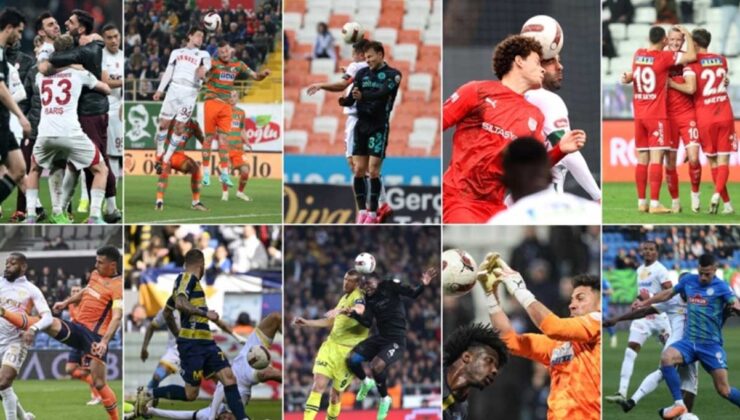 Süper Lig’de haftanın maçları sona erdi! İşte güncel puan durumu.