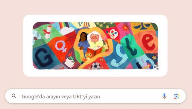 Yeniden düzenlenmiş haber başlığı: Google Dünya Kadınlar Günü için özel “doodle” yayınladı.