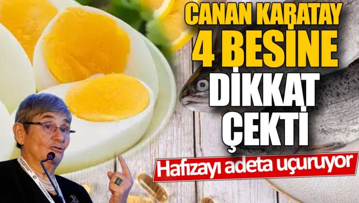 Canan Karatay’dan önemli sağlık önerisi: Bu 4 besin hafızayı güçlendiriyor!