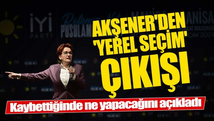 Akşener’den uyarı: ‘Eğer oy vermezseniz evime dönüyorum!’