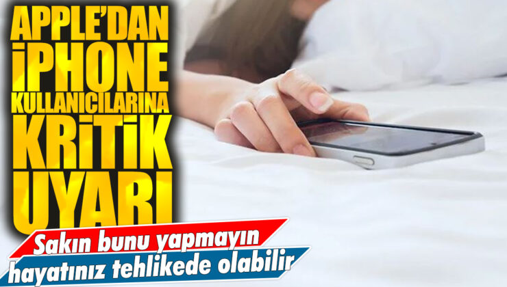 iPhone Kullanıcılarını Uyarıyor: Telefon Şarjı Sırasında Dikkat Edilmesi Gerekenler!