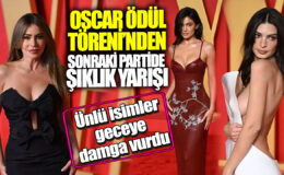 Oscar Ödül Töreninden Sonraki Partide Şıklık Yarışı! Ünlü İsimler Geceye Damga Vurdu