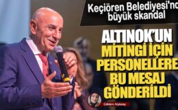 Cumhur İttifakı Adayı Altınok’tan Yeni Skandal: Personeller Zorla Stat Açılışına Götürüldü!