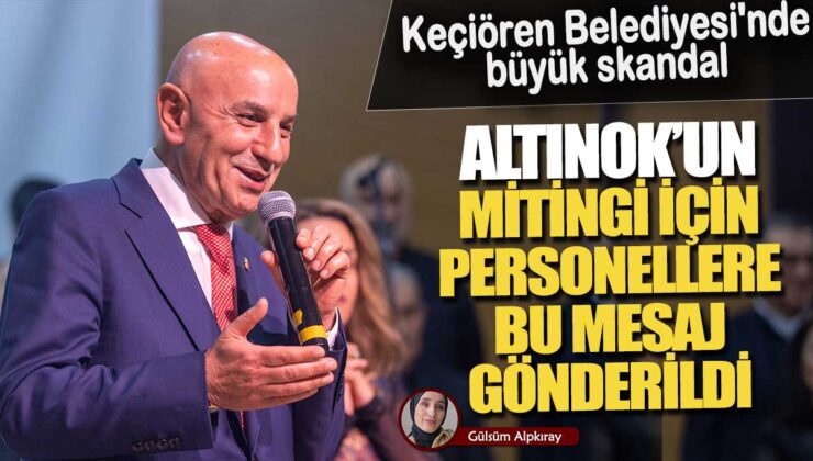 Cumhur İttifakı Adayı Altınok’tan Yeni Skandal: Personeller Zorla Stat Açılışına Götürüldü!