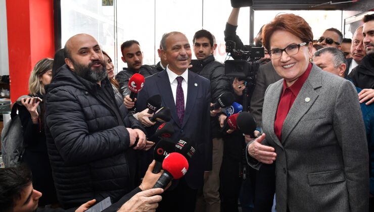 Meral Akşener’den Çubuk ve Pursaklar’da Esnafa Destek Ziyareti