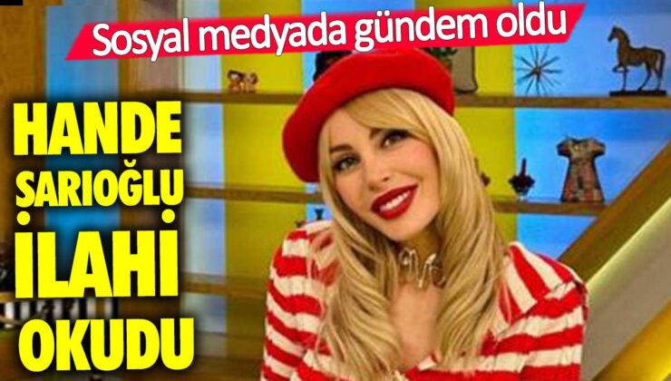 Hande Sarıoğlu’nun duygusal anları sosyal medyada olay oldu!