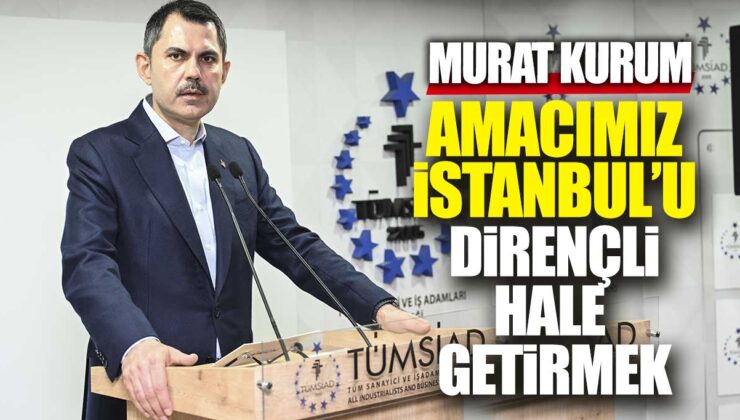 Murat Kurum, İstanbul için dönüşüm vaatlerini açıkladı: “Kararlı adımlarla İstanbul’a güveni getireceğiz”