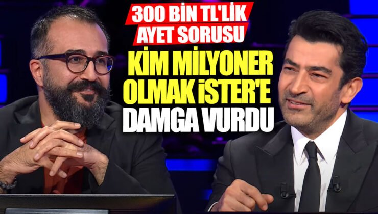 Kim Milyoner Olmak İster Programında Heyecanlı Anlar: İşte Tartışma Yaratan Soru!